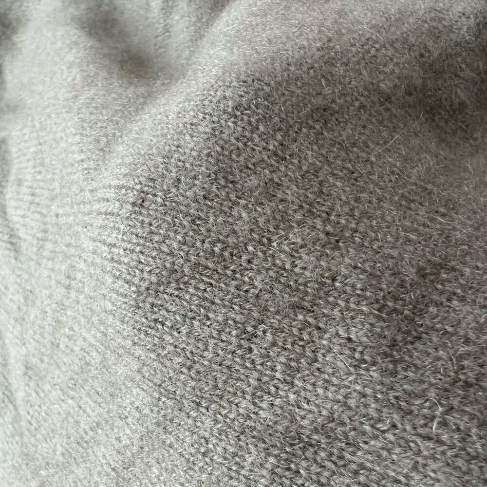 Oats Cashmere Sage Green Knit Sweater Dress Size M - Picture 10 of 11